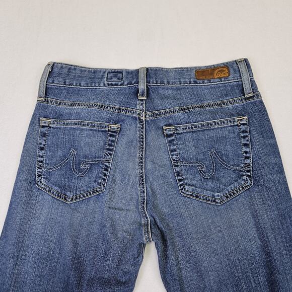 AG Adriano Goldschmied Farrah 70s Bell Bottom Jeans Women 28 Revolve Flare 28x34 - Picture 6 of 16